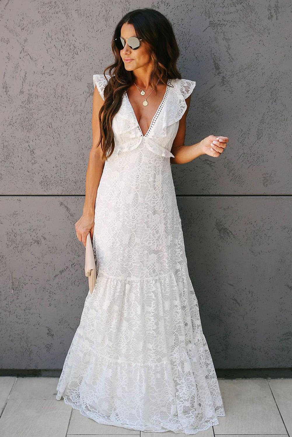 Estilo Ibicenco Vestidos Blancos Para Boda Ibicenca Vestido