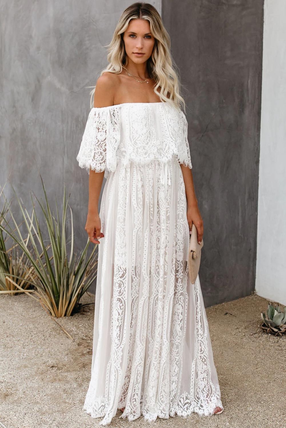 Novia Boho Chic Vestidos Ibicencos Para Novias Vestido Blanco Boho