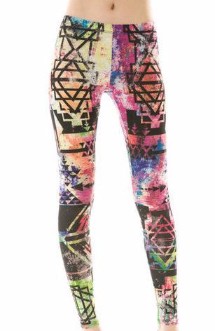 Legging estampados geométricos USA